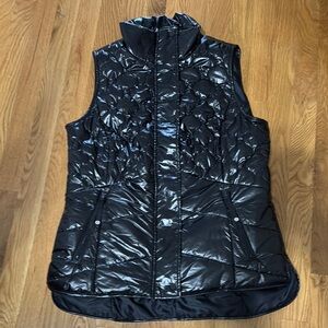 Black Quilted Women's T by Talbots